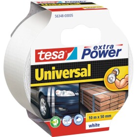 Tesa UNIVERSAL 56348-00005-05 páska so skleným vláknom tesa® Extra Power biela (d x š) 10 m x 50 mm 1 ks; 56348-00005-05