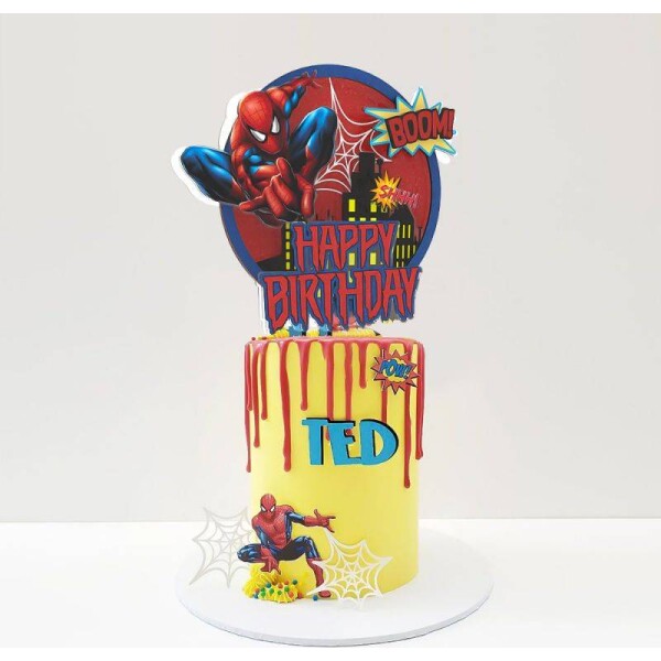 Vprestrčenie do torty Spider-Man - Cakesicq - Cakesicq