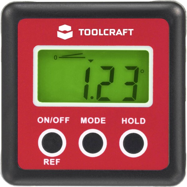 TOOLCRAFT TO-4988565 uhlomer digitálny 360 °; TO-4988565