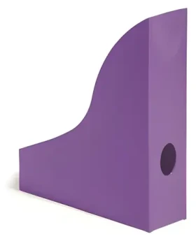 Durable Basic svetlo fialová / Stojan na časopisy / plast / 73 mm (1701711012)