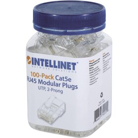 Intellinet Kabel, 790055, zástrčka RJ45, CAT 3, CAT 4, CAT 5, CAT 5e, piny:8P8C, 100 ks; 790055 - Intellinet RJ45 -790055