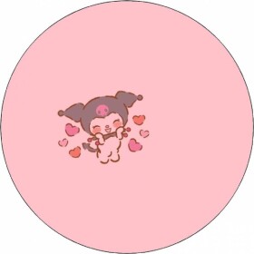Jedlý papier Kuromi 19,5 cm - Pictu Hap - Pictu Hap