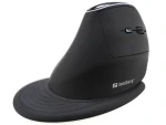Sandberg Wireless Vertical Mouse Pro čierna / vertikálna myš / optická / 1600 DPI / 6 tlačidiel (630-13)
