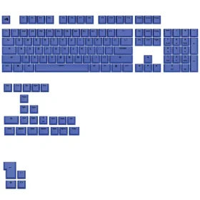 Glorious vymeniteľné klávesy GPBT Basics (ANSI US) - Mana Blue / PBT / 133 ks / ANSI US layout / Cherry MX(+) (GLO-KB-ACC-KC-GPBT-BA-MBLU-US)