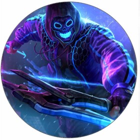Jedlý papír Fortnite neonový kostlivec 19,5 cm - Pictu Hap - Pictu Hap