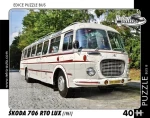 RETRO-AUTA Puzzle BUS č.08 Škoda 706 RTO LUX (1961)
