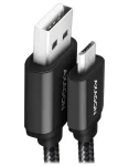 Axagon BUMM-AM10AB HQ Dátový kábel USB-A 2.0 - microUSB 1m čierna (BUMM-AM10AB)