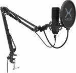 KRUX Edis 100 čierna / streamovací mikrofón s ramenom / USB / 192 kHz (KRX0109)