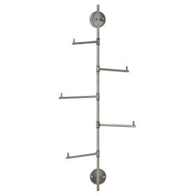 House Doctor Nástěnný věšák Flex Silver Finish