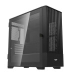 DarkFlash DK415 čierna / mATX / 2x 120 mm / 3x USB-A / priehľadná bočnica / bez zdroja (DK415 Black + 2 fans)