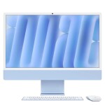 Apple APPLE iMac Z1E5 59,62cm 23,5Zoll Standardglas M4 8C CPU/8C GPU/16C N.E. 24GB 1TB SSD Gbit Eth MM MaKey DE Blau