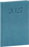 NOTIQUE Biella 2027 modrý / Týždenný diár / 15 × 21 cm