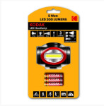 Kodak LED Headlamp 300 / Čelové svietidlo / 300lm / 3xAAA (30413870)