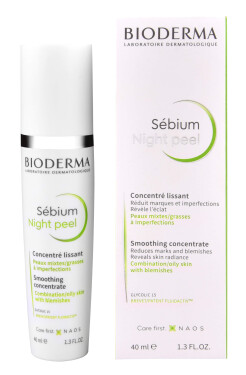 BIODERMA Sébium night peel jemný chemický peeling 40 ml