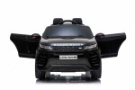 Mamido Detské elektrické autíčko Range Rover Evoque čierne