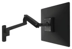 Ergotron MXV Wall Monitor Arm čierna / Nástenný držiak / do 34 "/ výška 330 mm / náklon ±90 ° / nosnosť 9,1 kg (45-505-224)