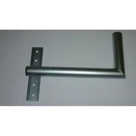 OEM Anténny držiak na okno 30 cm ľavý / Držiak antény / vyloženie 300 mm / O 42 mm / galvanický zinok (K30O42L)