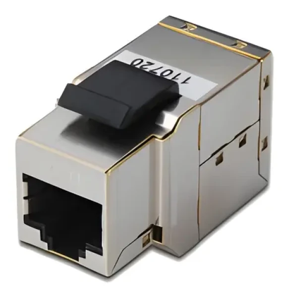 Digitus Modulárna spojka CAT6A tienená RJ45-RJ45 / Spojka / na panel (DN-93906)
