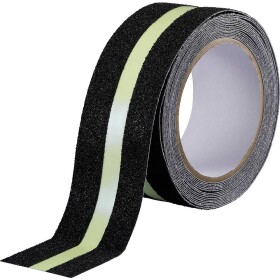 TOOLCRAFT TO-10187130 Anti-slip tape Sugo čierna, zelená (d x š) 10 m x 55 mm 1 ks; TO-10187130