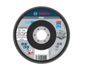 BOSCH 2608607328 PRE X571 / Lamelový brúsny kotúč P80 / 125x22.23 mm (2608607328)
