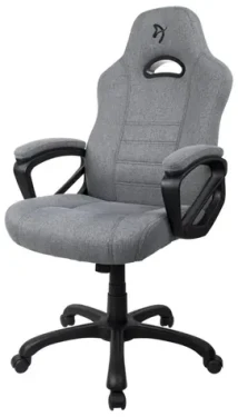 Arozzi ENZO Woven Fabric / Herná stolička / šedá / látkové čalúnenie / nosnosť 95kg (ENZO-WF-GYBK)