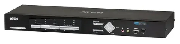 ATEN CM-1164 / 4-port DVI KVMP USB prepínač / usb hub / audio / PIP / DO (CM-1164)