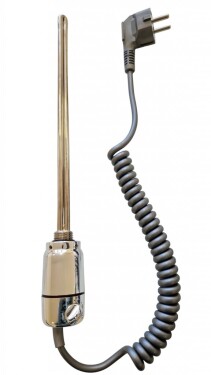 OLSEN SPA - Vykurovacia tyč s termostatom - Farba vykurovacie tyče - Chróm, Výkon vykurovacie tyče - 300 W RADPST313