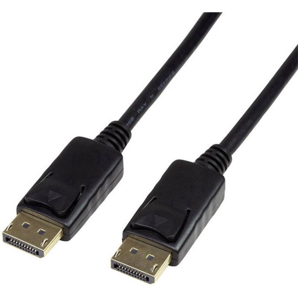 LogiLink DisplayPort kábel DisplayPort DisplayPort čierna CV0077 kábel