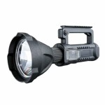 Solight LED nabíjacie ručné svietidlo s power bankou čierna / 800lm / IP44 / Li- ION (8592718033934)