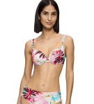 Dámska plavková podprsenka Summer Fleur WP - Triumph tmavá kombinace tyrkysové (M025) 038C