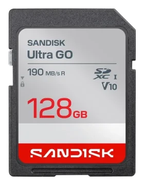 SanDisk Ultra GO 128GB / Pamäťová karta / SDXC / UHS-I U3 / V10 / čítanie až 190 MB/s (SDSDUGN-128G-GN6IN)