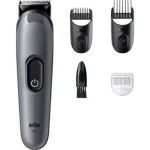 Braun Series 3 AIO3500 tmavo šedá / Zastrihávač / 3 nástavce / 0-21 mm / 50 min prevádzka (AIO3500)