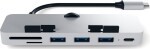 Satechi Clamp Hub Pro 1x SD 1x USB-C 1x microSD + 3x USB-A 3.0 (ST-TCIMHS)