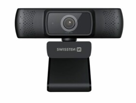 Swissten Webcam FHD 1080P / 1920x1080@30FPS / záber 84 ° / mikrofón / USB 2.0 (55000001)