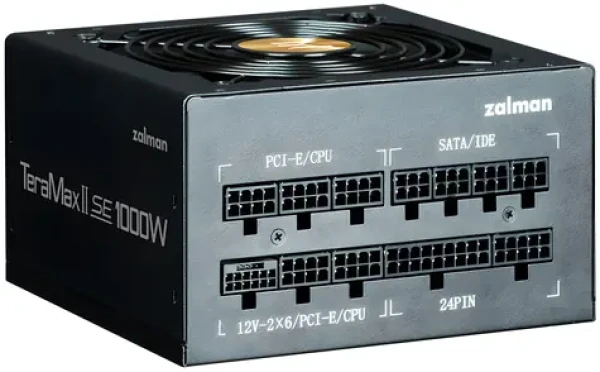 Zalman ZM1000-TMX2 SE čierna / Zdroj / 1000W / ATX3.1 / 80+ Gold / modulárne (ZM1000-TMX2SE)