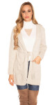 Trendy KouCla Hooded Cardigan Einheitsgroesse