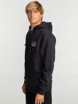 Billabong ADIV WALLED black pánske mikiny na zips