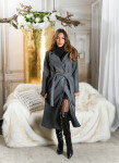 Sexy Koucla Musthave Coat with buttons anthracite Einheitsgroesse