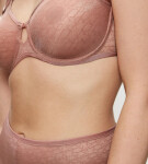 TRIUMPH - Podprsenka Signature Sheer Minimizer - tvaruje bez toho, aby tlačila Triumph TOASTED ALMOND 85F