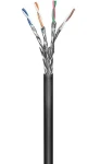 MicroConnect CAT6 S/FTP SOLID OUTDOOR 100m čierna / PE (KAB024-100)