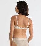 Dámske nohavičky GO Ribbed R Bralette - GRAY - St. béžová M013 - SLOGGI GRAY S