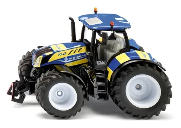 Siku Farmer - Policajný traktor New Holland