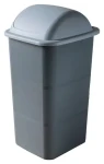 BELLI E FORTI Odpadkový kôš FLIP sivý / Plast / 24 l / Výška 44,5 cm