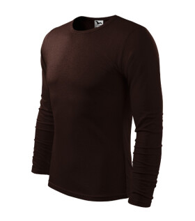 Fit-T LS pánska košeľa kávová 2XL