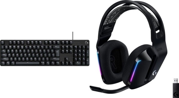 Logitech G413 SE GX Linear (920-010437) + G733 Lightspeed Czarne (981-000864)