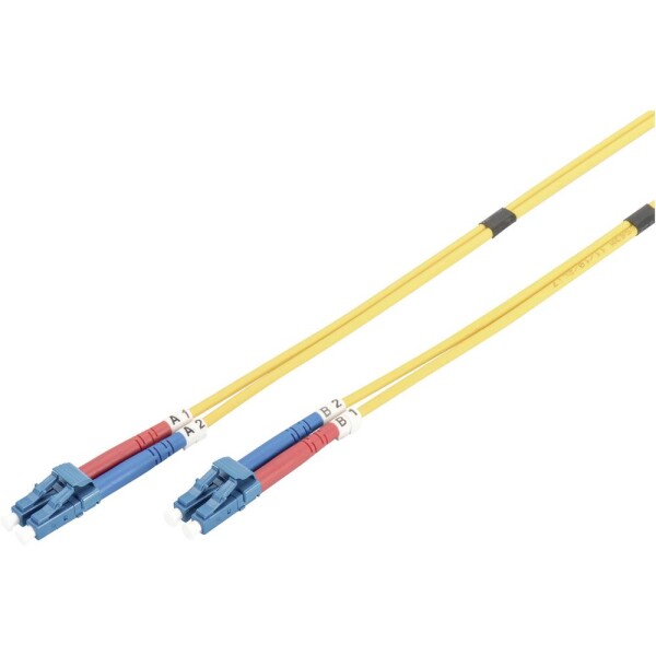 Digitus Fiber Optic Patch Cord, LC do LC Singlemode 09/125 µ, Duplex Length 7m (4016032248958)