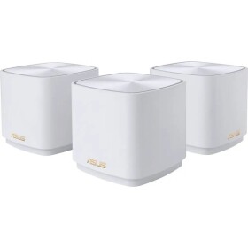 Asus ZenWiFi XD4 PLUS biela 3ks / MESH router AX1800 / 2.4GHz / 5GHz / WAN + 1x LAN (90IG07M0-MO3C40)