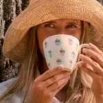 GREEN GATE Hrnček Annalise White 300 ml