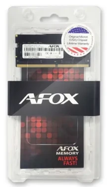 AFOX 8GB DDR4 3200 MHz / Operačná pamäť / SO-DIMM / 1,2 V / Non-ECC (AFSD48PH1P)