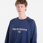 Mikina New Balance Trackside French Terry Crew Nb Navy XXL